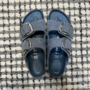 Birkenstock Arizona blue big buckle 41